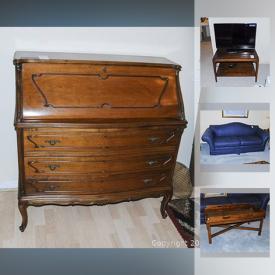 MaxSold Auction: This online auction features furniture, artworks, decors, collectibles, appliances, books, Costume jewelry and much more!