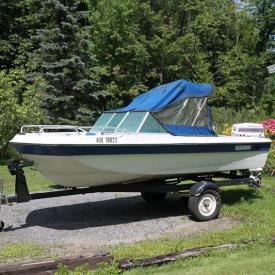 MaxSold Auction: This auction features 15 Ft Boat, Trailer And Motor, Lesage Apartment Upright Piano, Deacons Bench, Artwork, Dining Room Table And Chairs, Buffet and Hutch, Roxton Solid Maple 3 Drawer Chest, Binoculars, Tempo Upright Bike, Weed Eater, Leaf Blower, Modern Trunk, Tools, Ladders, Humidifier, Mid 19th Century Tea Set, Crystal, China, Pewter, Costume Jewellery, Sterling Silver and much more!