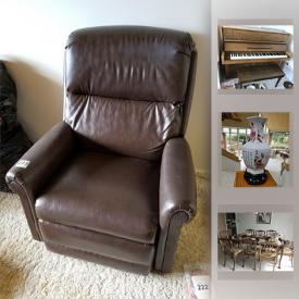 MaxSold Auction: This online auction features rugs, wall art, costume jewelry, lamps, luggage, office equipment, vintage cameras, books, LPs, candle holders, piano, vacuum, keyboard, games, TV, ladder and much more!