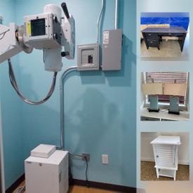 MaxSold Auction: This online auction features a Digital XRay machine, relaxation equipment, shoulder massager, office furniture and equipment, towel warmers, spa equipment and much more!