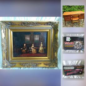 MaxSold Auction: This online auction features vintage game systems such as Nintendo Game Boy and SEGA, and Mid-Century Modern furniture by Danish designers, new in box toys such as Barbie Ford Escape, Fisherprice, and much more!