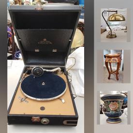 MaxSold Auction: This online auction features Royal Chelsea Bone China, Signed Watercolour, Burslem Pitcher, MCM Teapot, Life Magazines, Sterling Spoons, Signed Artist Proof, Eastern Art, Paper Mache Figure, Phonograph, Eastern Cabinet, 1986 Canadian Two Dollar Bill, and much more!