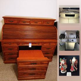 MaxSold Auction: This online auction features Swarovski Figurines, Marble Top End Tables Half and Mirror, Tyrone Irish Heavy Star Diamond Lattice Ashtray, Keurig and Accessories, Bose Wave Radio 2, Table Lamps, Krause Multimatic Ladder, Golds Gym Vinyl Dumbbell Set, Marble Paper Towel Holders, David Sculpture Table Top, Oriental Decor, Lenox Porcelain Bird collection, Oriental Tea Set, and much more.