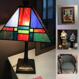 MaxSold Auction: This online auction features figurines, wall art, crystal, rugs, exercise equipment, art glass, holiday decor, camping equipment, linens, shelving, purses, and much more!