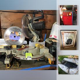 MaxSold Auction: This online auction features shelving, CDs, books, speakers, cameras, headphones, wall art, TV, vacuums, ladders, tools, barbecue, pressure washers, glassware, office supplies, backpacks, and much more!