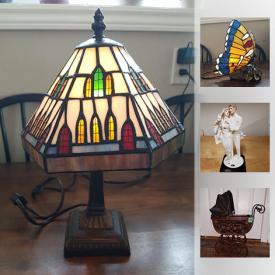 MaxSold Auction: This online auction features antique golf clubs, vintage standing ashtray, comic books, Blue Mountain Pottery, and much more!