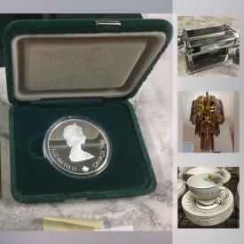 MaxSold Auction: This online auction features TOOLS: Craftsman 10" Chop saw, Circular saw and table. Appliances: BOSCH dishwasher, Insignia portable AC. CHINA: ALFRED MEAKIN "CHATEAU" DISHES AND SERVING PIECES. COLLECTIBLE: Coins and much more!