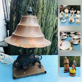 MaxSold Auction: This online auction features artwork, figurines, vases, books, tea cups, decorative plates, china, and much more!