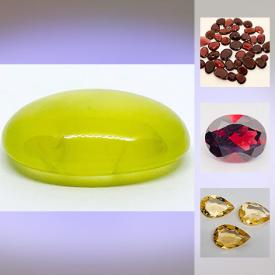 MaxSold Auction: This online auction features 61ct Oval Prehnite, Garnet Necklace. Silver Jade Lady's Ring, Indigo Tanzanite , Silver Citrine Ring, Purple Sapphire, Moon Face Necklace, Peach Morganite, Blue Topaz, White Sapphire, Columbian Emerald and much more!