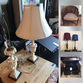 MaxSold Auction: This online auction features a vintage gramophone, lustreware Tea Set, mid century China Hutch, SEGA Genesis gaming system and much more!