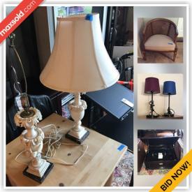 MaxSold Auction: This online auction features a vintage gramophone, lustreware Tea Set, mid century China Hutch, SEGA Genesis gaming system and much more!