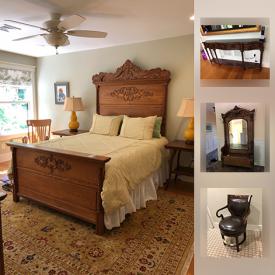 MaxSold Auction: This online auction features antique bedroom furniture, Safavieh rugs, Bokara Hand-knotted Wool Pile Carpet, Cabelas Classic Series Gun Safe, framed artwork and movie posters, patio furniture, and much more!