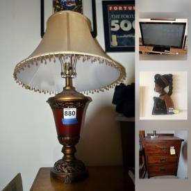 MaxSold Auction: This online auction features an LA Rams collectible offer letter, Bassett Mission style bedroom set, vintage bugle, Miles Davis Limited Edition Print, and much more!