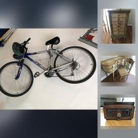 MaxSold Auction: This online auction features mirrors, lamps, wall art, books, candles, china, costume jewelry, bicycle, sports memorabilia, picture frames, LP's, leaf blower, speakers, and much more!