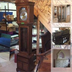 MaxSold Auction: This online auction features storage cabinet, tools, power tools, garden tools, furniture, kitchen appliances, underwater propellers, records, artwork, glassware, decor, collectibles and much more!