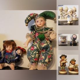 MaxSold Auction: This online auction features collectibles such as Hummel figurines, signed baseball memorabilia, crystal pieces, and Precious Moments, glassware, Lenox, and much more!