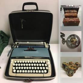 MaxSold Auction: This online auction features Fisher Price Smart Cycle, craft supplies, remote control truck, teak bowls, Royal Doulton Bunnykins Dishes Set, Royal Doulton Winnie the Pooh Dish Set, pocket watch, and much more!