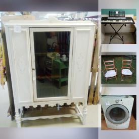 MaxSold Auction: This online auction features dog crates and run, baby furniture, toys, and accessories and much more!