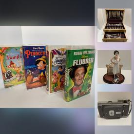 MaxSold Auction: This online auction features Moser glass mantel Lustres, an assortment of pocket knives, HO scale trains, assorted die cast replica cars, porcelain dolls and much more!