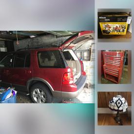 MaxSold Auction: This online auction features stamps, coins, typewriters, lamps, wall art, lamps, sports memorabilia, vintage tools, pool table, stereo system, TV, vintage toys, cameras, dog crates, lawn mower, outdoor furniture, and much more!