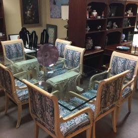 MaxSold Auction: This auction features Ship Ahoy Nightstand, Vintage Etched Glass Beer Mugs, China Cabinet, Artwork, Chinoiserie Rosewood Foyer Or Hall Chest, Antique French Trumeau Mirror, Vintage Full Headboard, Chinese Lacquer Ware Stacking Box Alter And Porcelain, Pair Of CRI Ceramic Bowls, Noritake China Set and more!