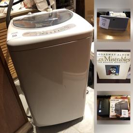 MaxSold Auction: This online auction features a Koolatron beer cooler and dispenser, Haier portable washing machine, iWave Bluetooth speaker, Belkin wireless router, and much more!