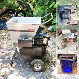 MaxSold Auction: This online auction features a 1980s TI computer, antique cedar chest, vintage travel trunk, vintage slant top desk and much more.