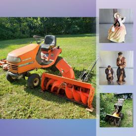 MaxSold Auction: This online auction features Gemtones, Jewelry, ATVs, Kubota tractor, Reclaimed wood furniture, SILVER MATCH SAFE DATED 1899 and carpenter's chest, Collectibles; Bicycles, Tools, Yard and Garden. And more!