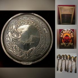 MaxSold Auction: This online auction features a vintage Nalgiri powder compact, bar sign, vintage wooden cigar boxes, vintage cigarette lighters, and much more!