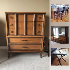 MaxSold Auction: This online auction features furniture, kitchen ware, small appliances such as couches, beds, dressers, chairs, utensils, cookware, food processor, blender, mixer and much more!