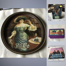 MaxSold Auction: This online auction features vintage Japanese Nintendo games, Birks Sterling Silver letter opener, Star Wars Collectible Figures and much more.