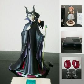 MaxSold Auction: This auction features Disney Collectibles - Sleeping Beauty, Hummels, Halloween decor, PlayStation, Pilsner beer glasses, Bombay Ruby Red Goblets, Xbox 360 and much more!  