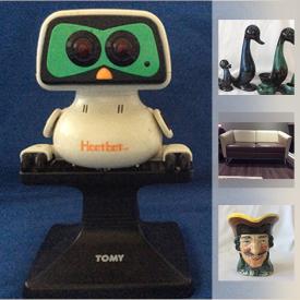 MaxSold Auction: This online auction features COLLECTIBLES such as Tomy Hootbot Robot Owl, Commemorative Spoons, Commemorative Royal Events China, Kolsch Beer Glasses, VINTAGE such as Hand Painted Lusterware Tea Set, Pink Depression Glass, TOOLS such as Ice Auger, Weed Eater Electric Trimmer, SPORTS such as Olympic Inclined Bench Press, Weight Lifting Bars and Weights, Hockey Nets and Pioneer Cabin Doll House and Dollhouse Furniture and much more!