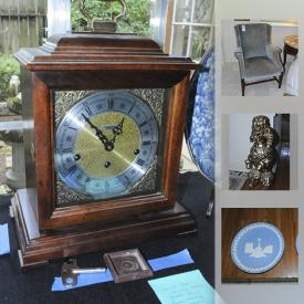 MaxSold Auction: This online auction features Wedgwood Christmas Commemorative Plates, First Edition Books, Signed Collector's Editions, Glass Paper Weights, Waterford Christmas Tree, Muroan Angels, Hand Blown Decanter, Thomasville Hutch and much more!