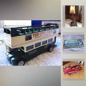 MaxSold Auction: This  online auction features Corgi Die Cast City Tour Double Decker Bus, 1951-52 Parkhurst Hockey Card, 1980-81 OPC Wayne Gretzky Hockey Card League Leaders, Star Wars Millennium Falcon Model Kit, 1980 Star Wars Empire Strikes Back Promo Glass, British Armed Forces Currency Military, 1965 Marvel Comics Sgt Fury Comics, 1954 Canada Five Dollar Note Bill Beattie Rasminski and much more!