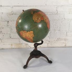 MaxSold Auction: This Toronto Estate online auction had some really interesting, high quality antiques. Pieces such as an antique airplane ashtray smoking stand, 1885 Studies of Plant Life in Canada book, and this antique globe.