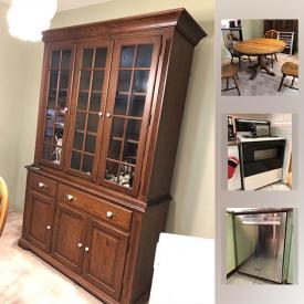 MaxSold Auction: This auction features China Cabinet By Almira Furniture Company, Air Conditioners By Kenmore, Dyson Vacuum, Humidifier By Honeywell, Dresser From IKEA, Kitchen Aid Cast Iron Cook Ware, Dining Table By Canadian Wood Design Ltd, Portable Snow blower By Toro, Oneill Ladies Wetsuit, Leather Sofa Recliner and much more!