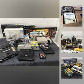 MaxSold Auction: This online auction features Hundreds of Records of ALL Different Genres, Vintage Board Games, Demi Lovato NEW T-Shirts, Video Games/ Game ConsoleS, Collector Toy Cars, Boxed Collector Dolls, Halloween Costumes, Packaged Toys, Massive LEGO Lot, Leather Jackets, Hockey Jerseys, and much more!