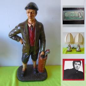 MaxSold Auction: This online auction features Collectible Coins, bank notes; Lp's; Magic, Pokeman cards and hockey trading cards; toy vehicles; milk glass. Right-hand golf clubs and bag. Books and much more!