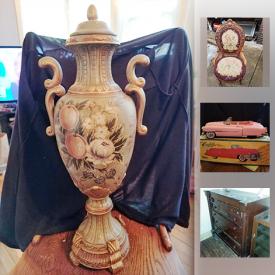 MaxSold Auction: This online auction features Creighton Picture, Porcelain Dolls, Pool Cues, Small Light Shades, Nouveau Art Glass Bowl, MacInnis bobblehead, Dresden figural bust and much more!