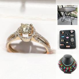 MaxSold Auction: This online auction features necklaces, Rings, Iron Cast Table, Natural Baltic Amber Bracelets, Natural Pearl Necklace, Inflatable Boat, iPhone / iPad external mic, Black & Decker Bread-maker, 10k Gold earrings, 14k Gold & Diamond Ring and much more!