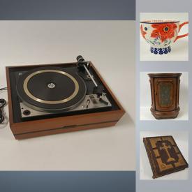 MaxSold Auction: This online auction features Antique Family Bible, Antique Ice Tongs, United Audio Turntable, Star Wars - Toy and Two Lunch boxes, Coca Cola Tray, Wade Figurines and much more!