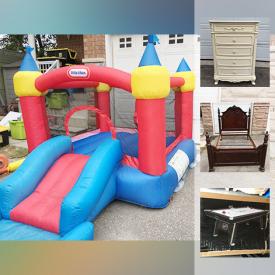 MaxSold Auction: This online auction features Snowblower, Children's chairs, Disney Frozen Castle And Ice Palace, Jamie Oliver Multi Pan, DVD's, Leap Frog books, Drone, Electronic Digital Safe, IKEA Cabinet, Dresser, and much more!