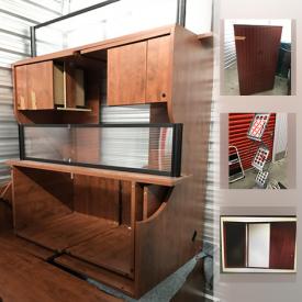 MaxSold Auction: This online auction features mahogany storage closet, battery backups, mahogany white boards, quad desks, reception desk, office supplies, and much more!