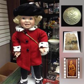 MaxSold Auction: This online auction features collectible, jewelry, decor, artwork, console games, glassware and much more!