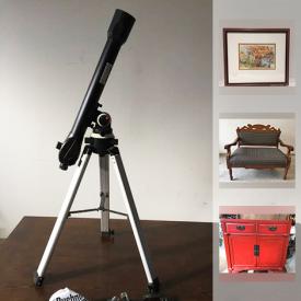 MaxSold Auction: This online auction features Original watercolour, Batik Artwork, Specialty baking pans, Vintage LPs, Vintage 78s records, Brentwood rototiller, Aquarium, Bushnell Telescope, and much more!