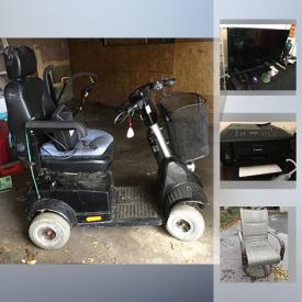 MaxSold Auction: This online auction features Samsung Flatscreen TV, Water Cooler, Karaoke Machine, Fireplace, Printer, Air Purifier, Air Conditioner, Reel to Reel Player, Mobility Scooter and much more!