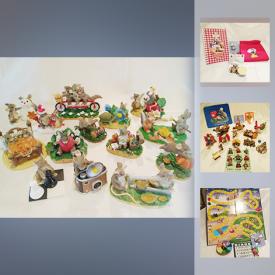 MaxSold Auction: This online auction features Charming Tails Collectibles - include jar topper, mouse pad, ornaments, miniatures, 2001 - 2005 Leaf and Acorn Club, and much more!