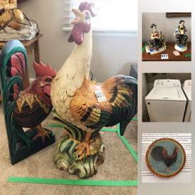 MaxSold Auction: This online auction features Wind Tunnel Vacuum, Vintage Frankoma Pottery Pitchers, Vintage Ashtrays, Vizio Television, Southwestern Art, Ceramic Turtle Planter, Wicker Dresser, Deborah Hiott Signed Print, Capodimonte Figurines, Brother Printer and much more!