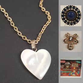 MaxSold Auction: This online auction features purses, home decor, vases, napkin rings, jewelry and much more.